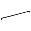 Elements By Hardware Resources 448 mm Center-to-Center Matte Black Square Stanton Cabinet Bar Pull 625-448MB